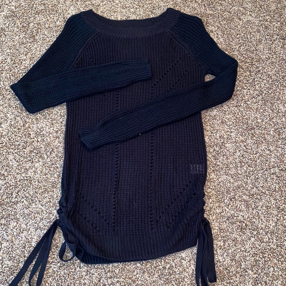 super cute black sweater